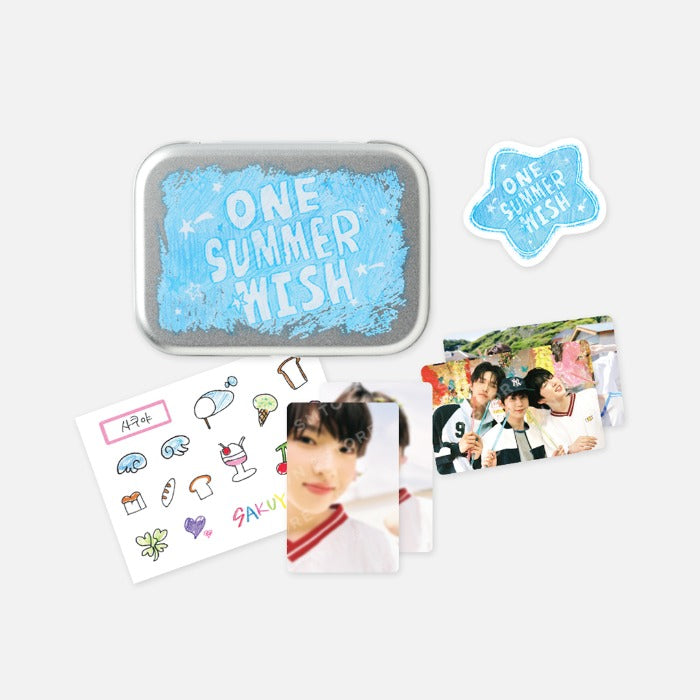 [PRE-ORDER] NCT WISH THE 1ST PHOTO EXHIBITION [ONE SUMMER WISH] OFFICIAL MD TINCASE SET