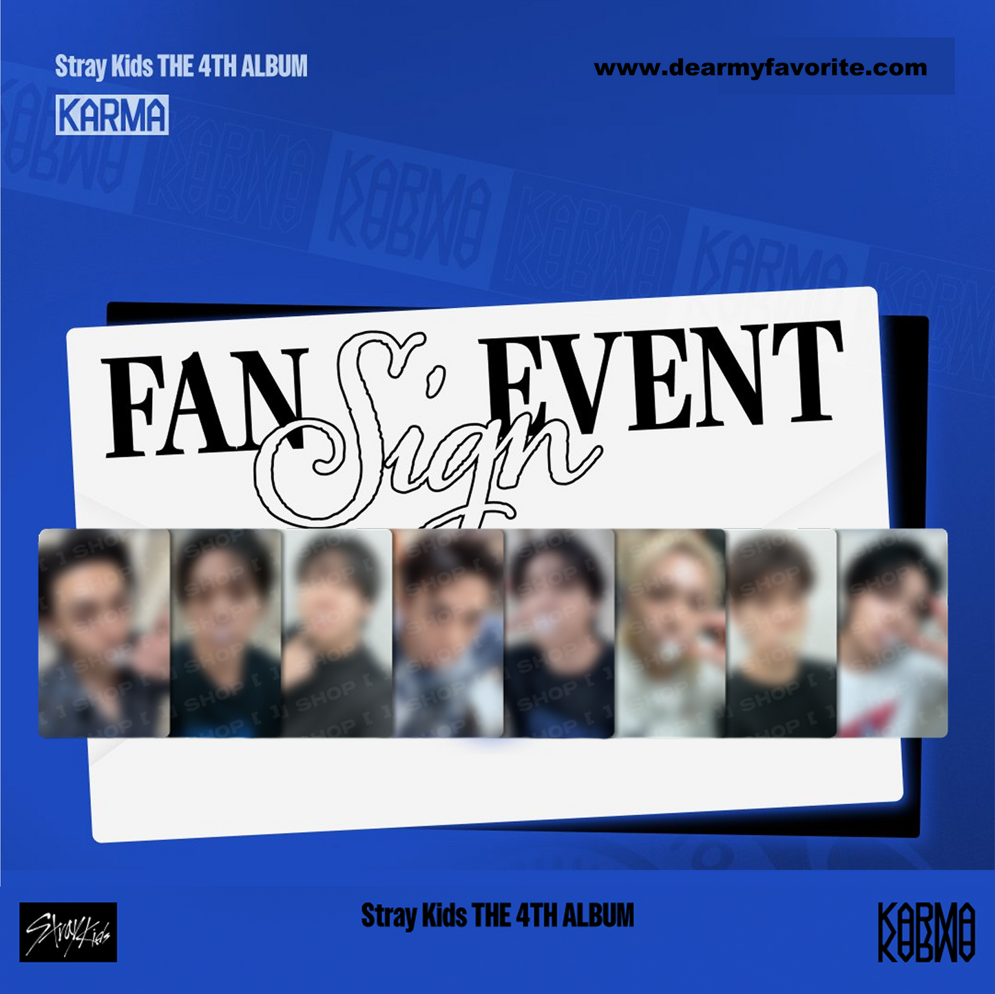 [PRE-ORDER] Stray Kids <KARMA> VIDEO CALL EVENT OFFICIAL PHOTOCARD