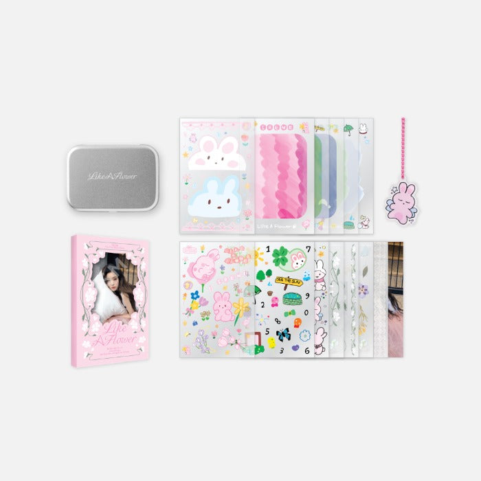 [PRE-ORDER] RED VELVET IRENE Like A Flower Official MD TINCASE & STICKER BOOK SET