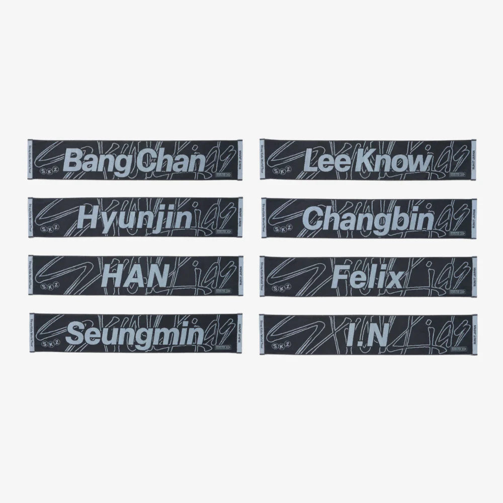 [PRE-ORDER EVENT] Stray Kids World Tour RUN IT JAPAN OFFICIAL MD MUFFLER TOWEL