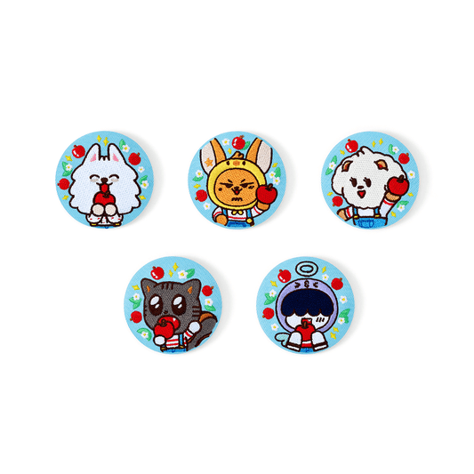 [PRE-ORDER] TOMORROW X TOGETHER PPULBATU OFFICIAL Embroidery Can Badge