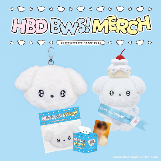 [PRE-ORDER] BYEON WOO SEOK HBD BWS! OFFICIAL MD