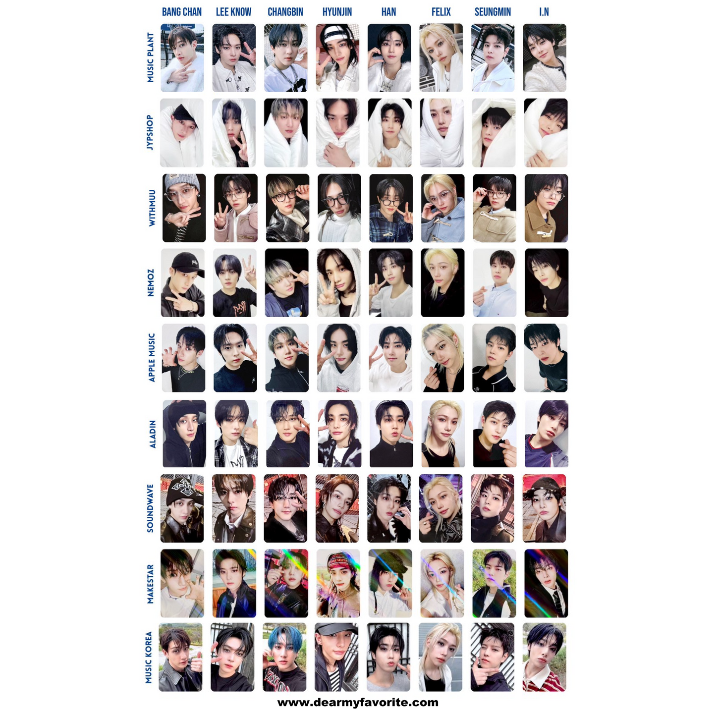 Stray Kids SKZHOP HIPTAPE 合 HOP OFFICIAL POB PHOTOCARD