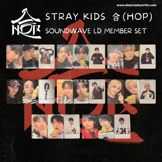 [PRE-ORDER] Stray Kids HOP OFFICIAL LUCKY DRAW PHOTOCARD + POLAROID