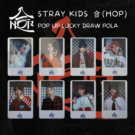 Stray Kids 合 (HOP) POP-UP OFFICIAL POLAROID PHOTOCARD