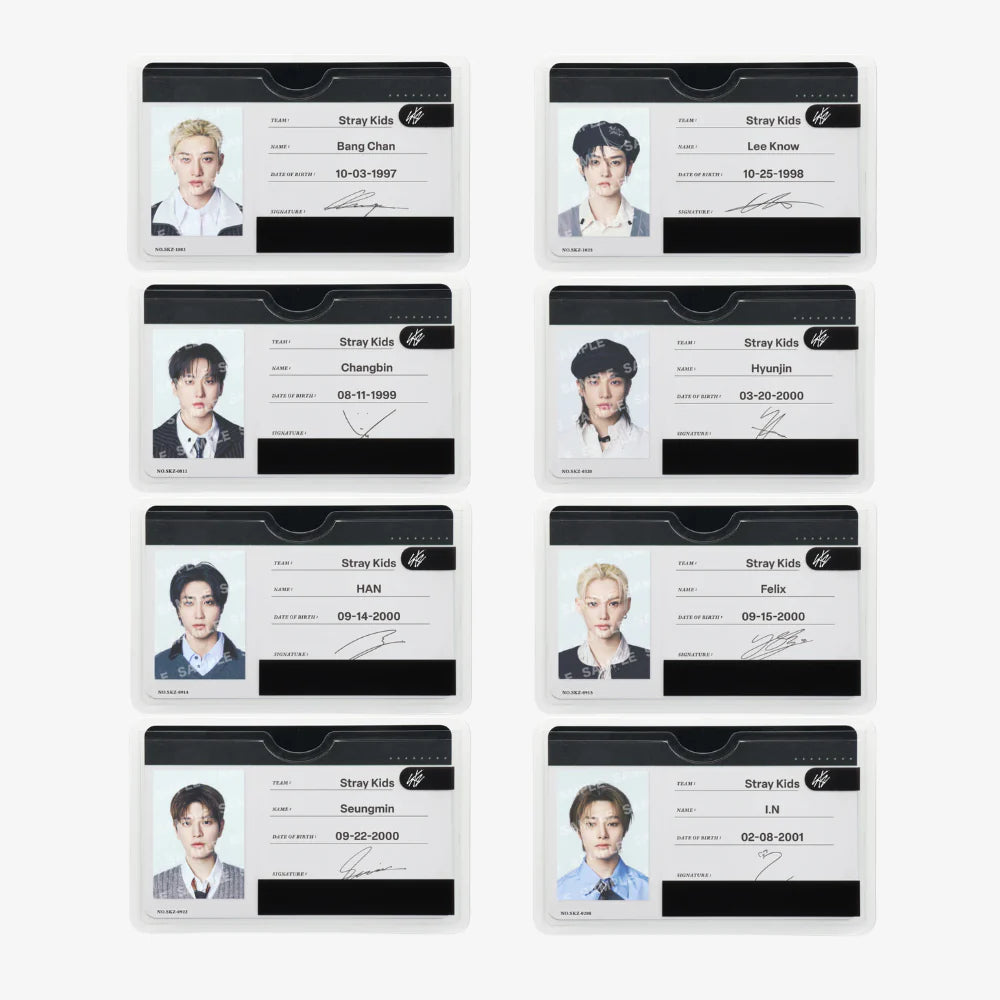 [PRE-ORDER EVENT] Stray Kids World Tour RUN IT JAPAN OFFICIAL MD PROFILE CARD SET