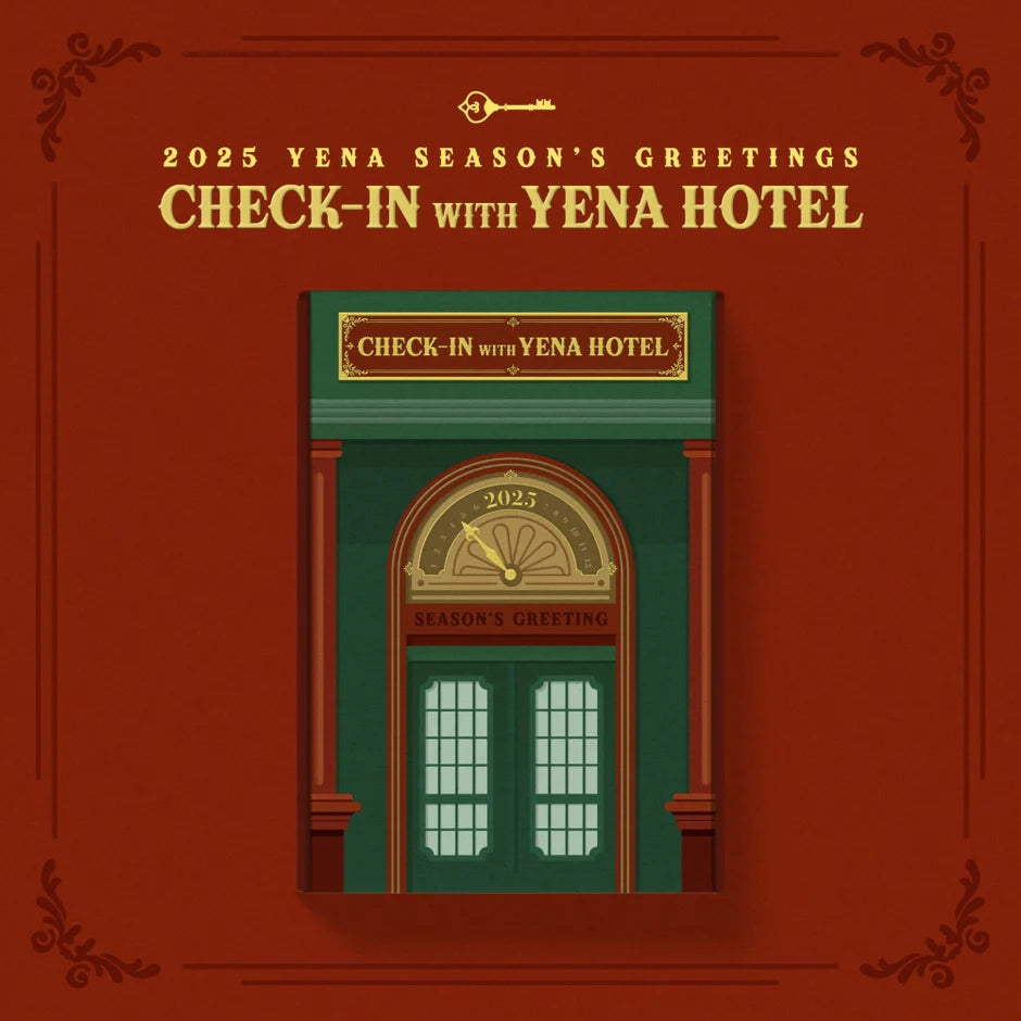 [PRE-ORDER BENEFIT] YENA 2025 SEASON'S GREETINGS CHECK-IN WITH YENA HOTEL