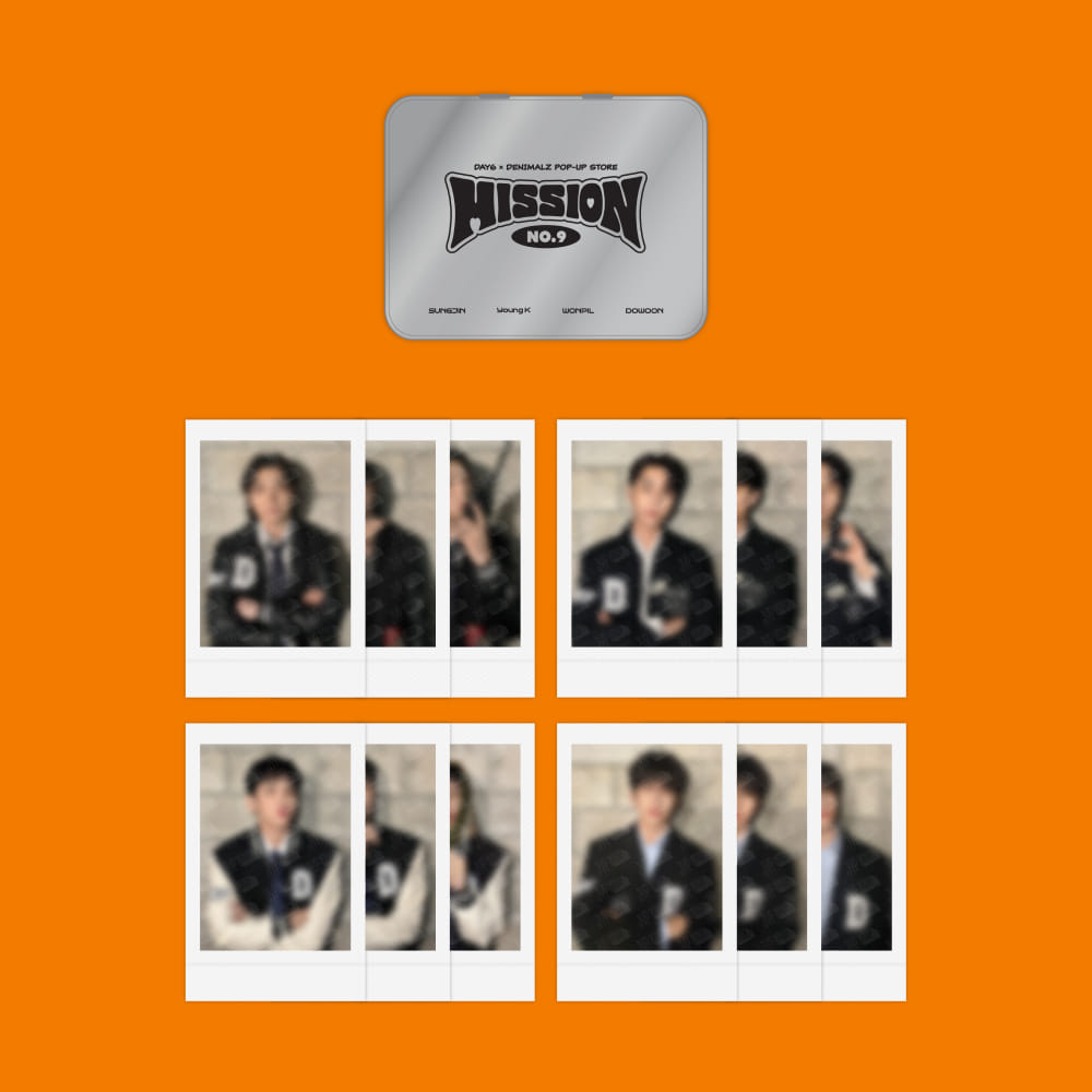 [PRE-ORDER] DAY6 X DENIMALZ POP-UP OFFICIAL MD TINCASE POLAROID SET