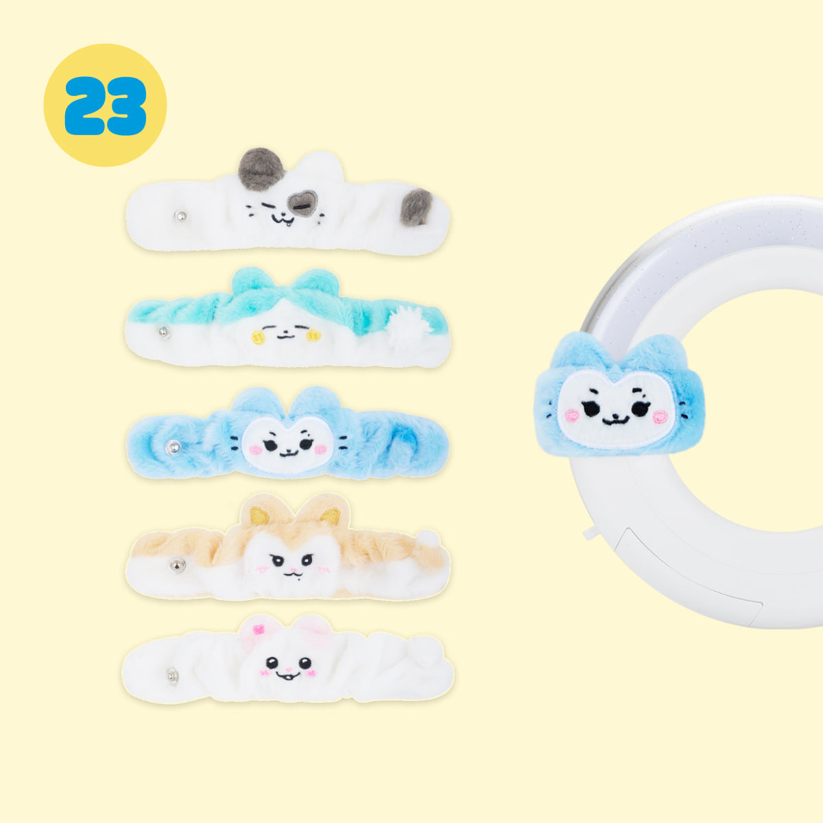 [PRE-ORDER] ITZY x TWINZY POP-UP STORE OFFICIAL MD TWINZY LIGHT RING DECO BAND