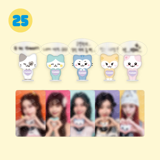 [PRE-ORDER] ITZY x TWINZY POP-UP STORE OFFICIAL MD TWINZY MONITOR FIGURE