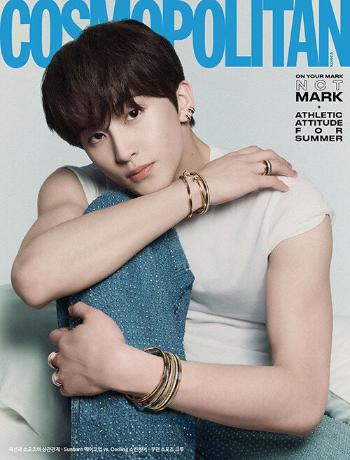 COSMOPOLITAN Korea Magazine June 2024 NCT MARK
