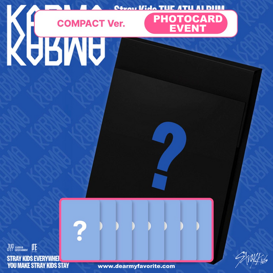 [PRE-ORDER BENEFIT] Stray Kids 4th Full Album KARMA (COMPACT VER.)