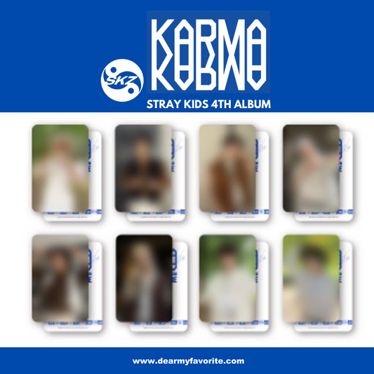 [PRE-ORDER] Stray Kids KARMA POP-UP STORE STAMP EVENT OFFICIAL PHOTOCARD