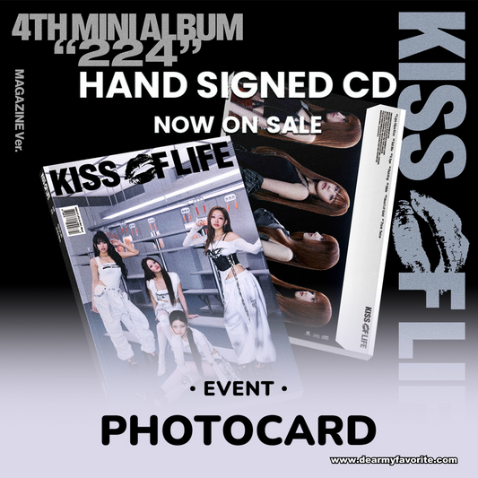 [PRE-ORDER BENEFIT] *SIGNED* KISS OF LIFE 4th Mini Album 224 (Magazine Ver.)