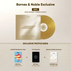 ATEEZ 10th Mini Album GOLDEN HOUR : Part.1 Vinyl LP Barnes & Noble ver.