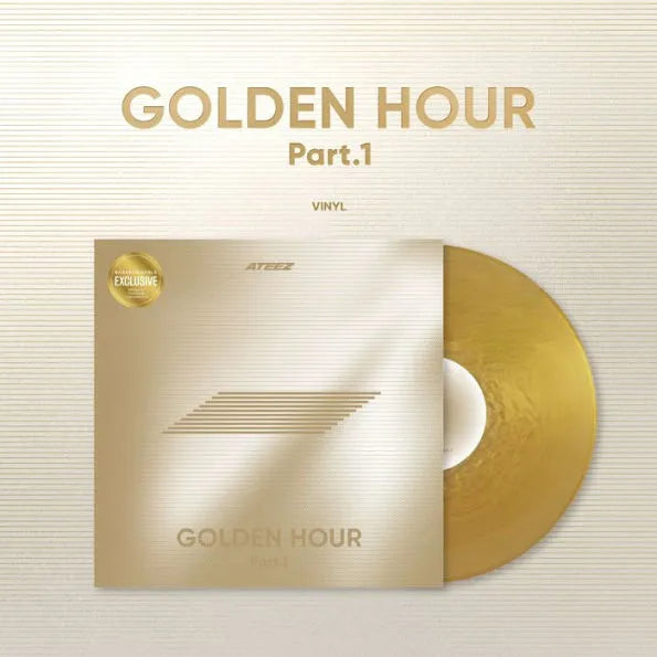 ATEEZ 10th Mini Album GOLDEN HOUR : Part.1 Vinyl LP Barnes & Noble ver.