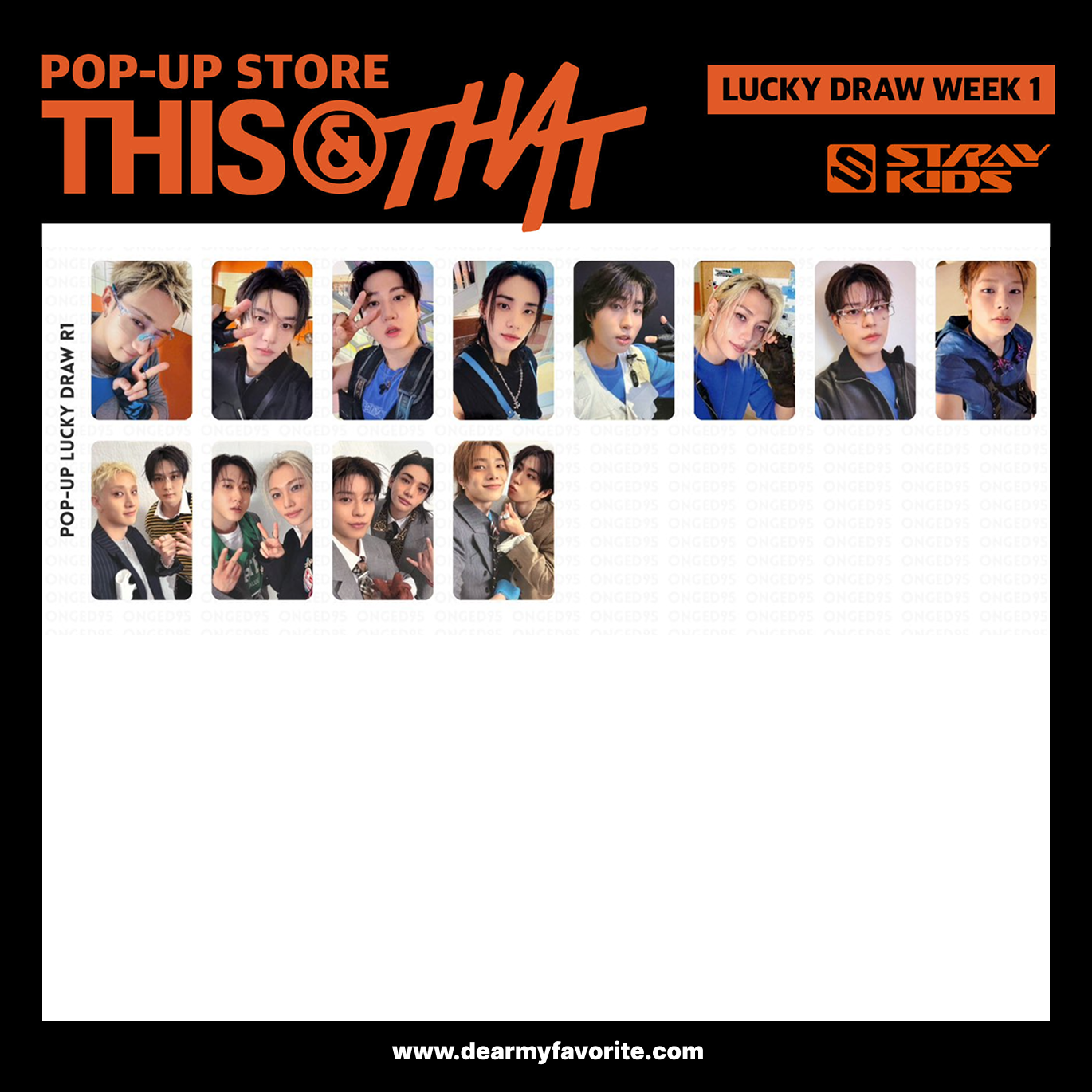 [PRE-ORDER] Stray Kids Mini Album THIS & THAT POP-UP LUCKY DRAW