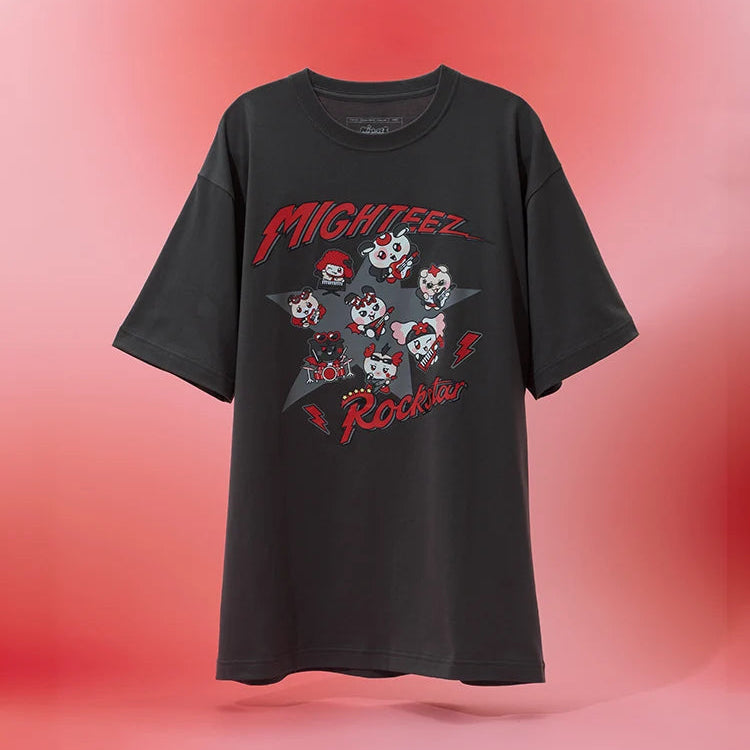 [PRE-ORDER EVENT] ATEEZ MIGHTEEZ COLLER Rock The Stage OFFICIAL MD T-SHIRT