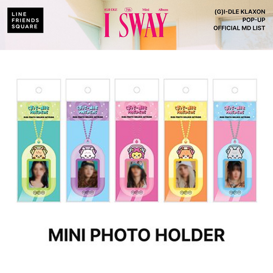 [PRE-ORDER] (G)I-DLE KLAXON POP-UP OFFICIAL MD MINI PHOTO HOLDER