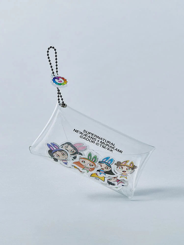 NewJeans Supernatural POP-UP NewJeans X MURAKAMI MD PVC STICKER PACK