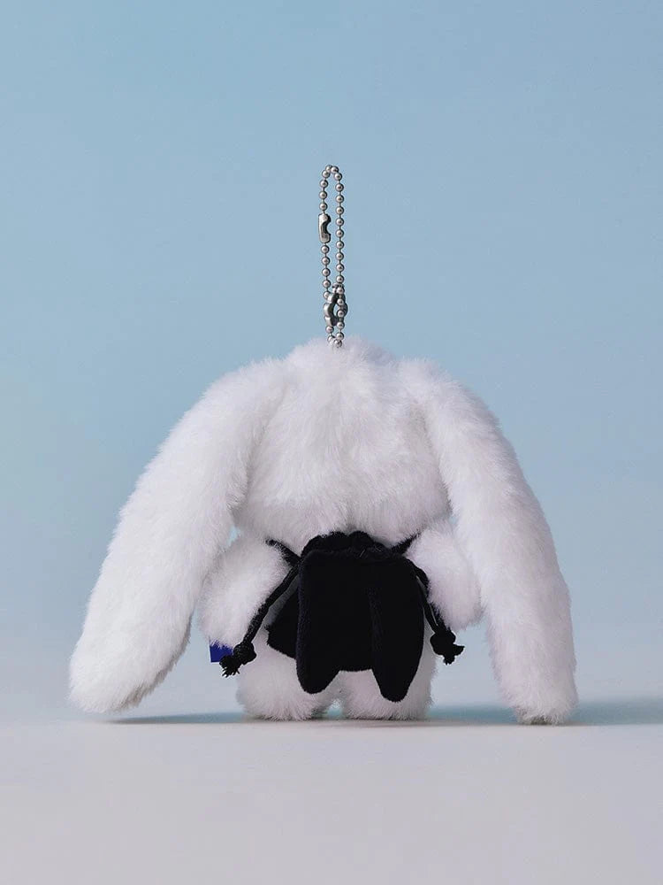 NewJeans NJ X COLLER BUNNY PLUSH KEYRING (WHITE)