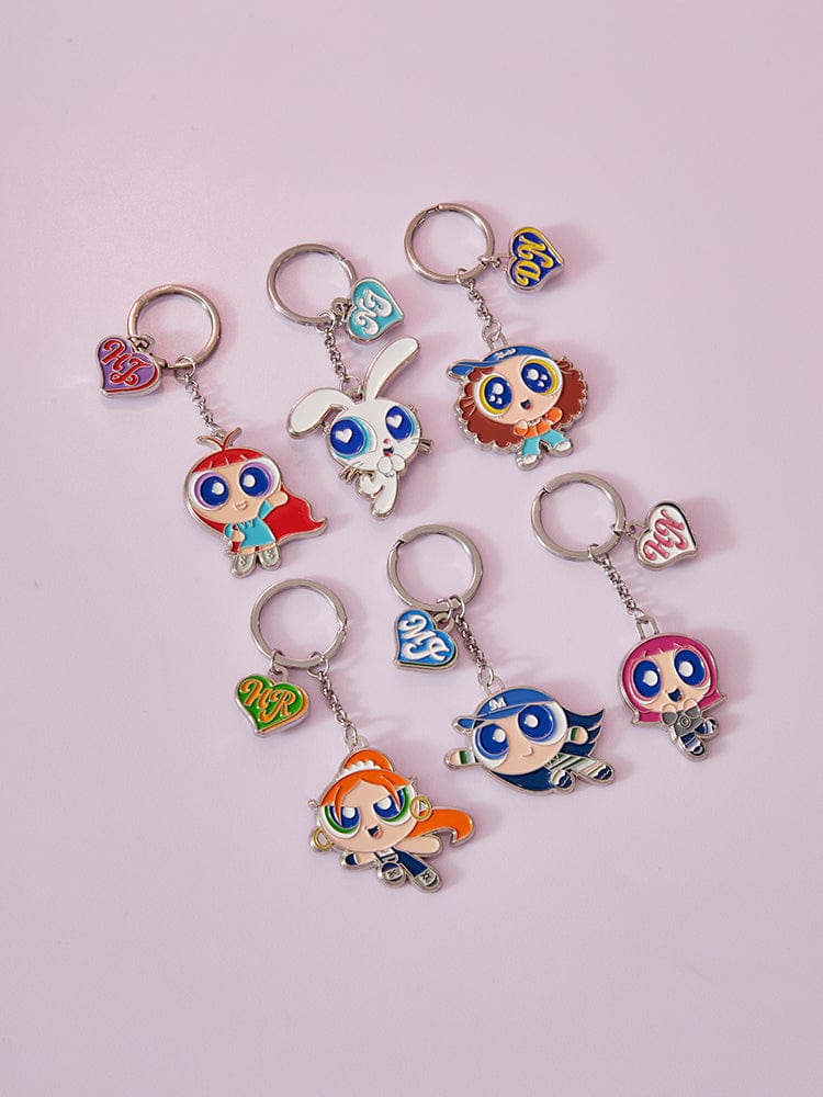 THE POWERPUFF GIRLS x NJ METAL KEYRING