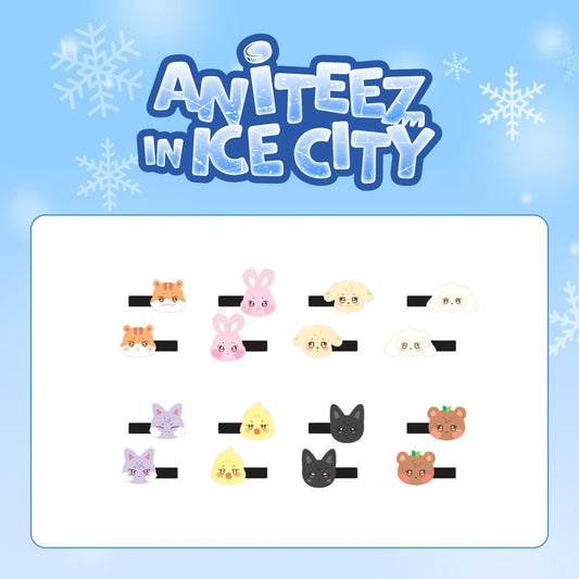 [PRE-ORDER] ATEEZ X ANITEEZ POP-UP 'ANITEEZ IN ICE CITY' OFFICIAL MD HAIRPIN