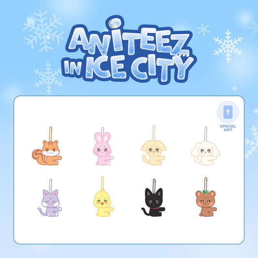 [PRE-ORDER] ATEEZ X ANITEEZ POP-UP 'ANITEEZ IN ICE CITY' OFFICIAL MD PLUSH HOLDER