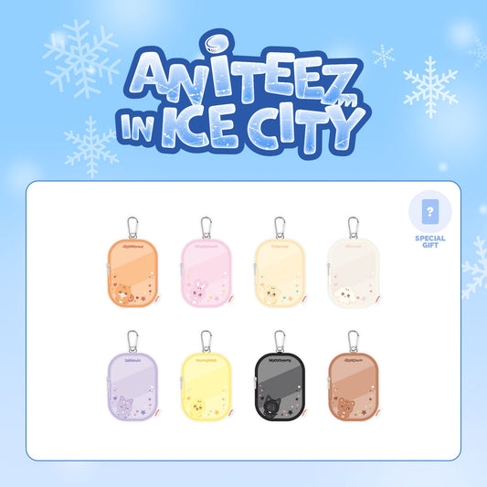 [PRE-ORDER] ATEEZ X ANITEEZ POP-UP 'ANITEEZ IN ICE CITY' OFFICIAL MD PVC POUCH JP ver.