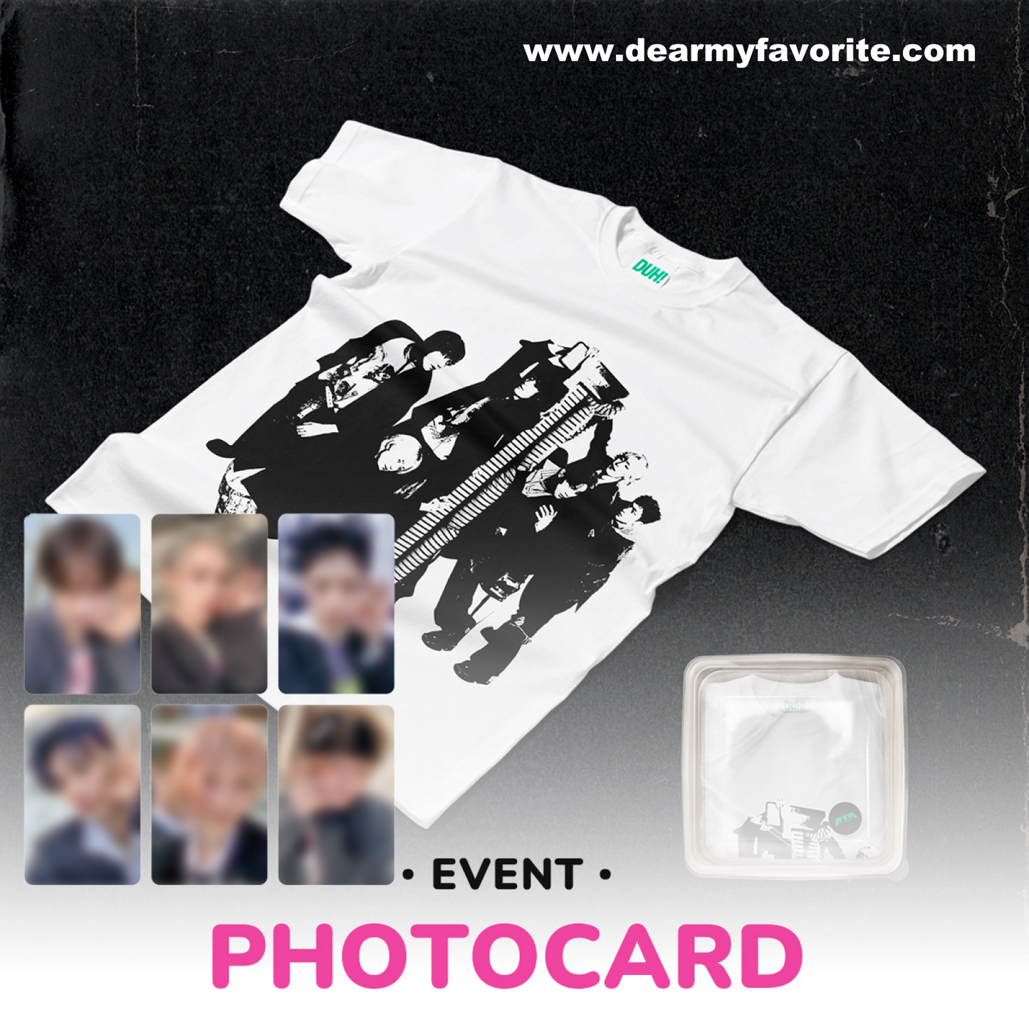 [PRE-ORDER BENEFIT] P1Harmony 8TH MINI ALBUM DUH! (Plain White T Ver.)