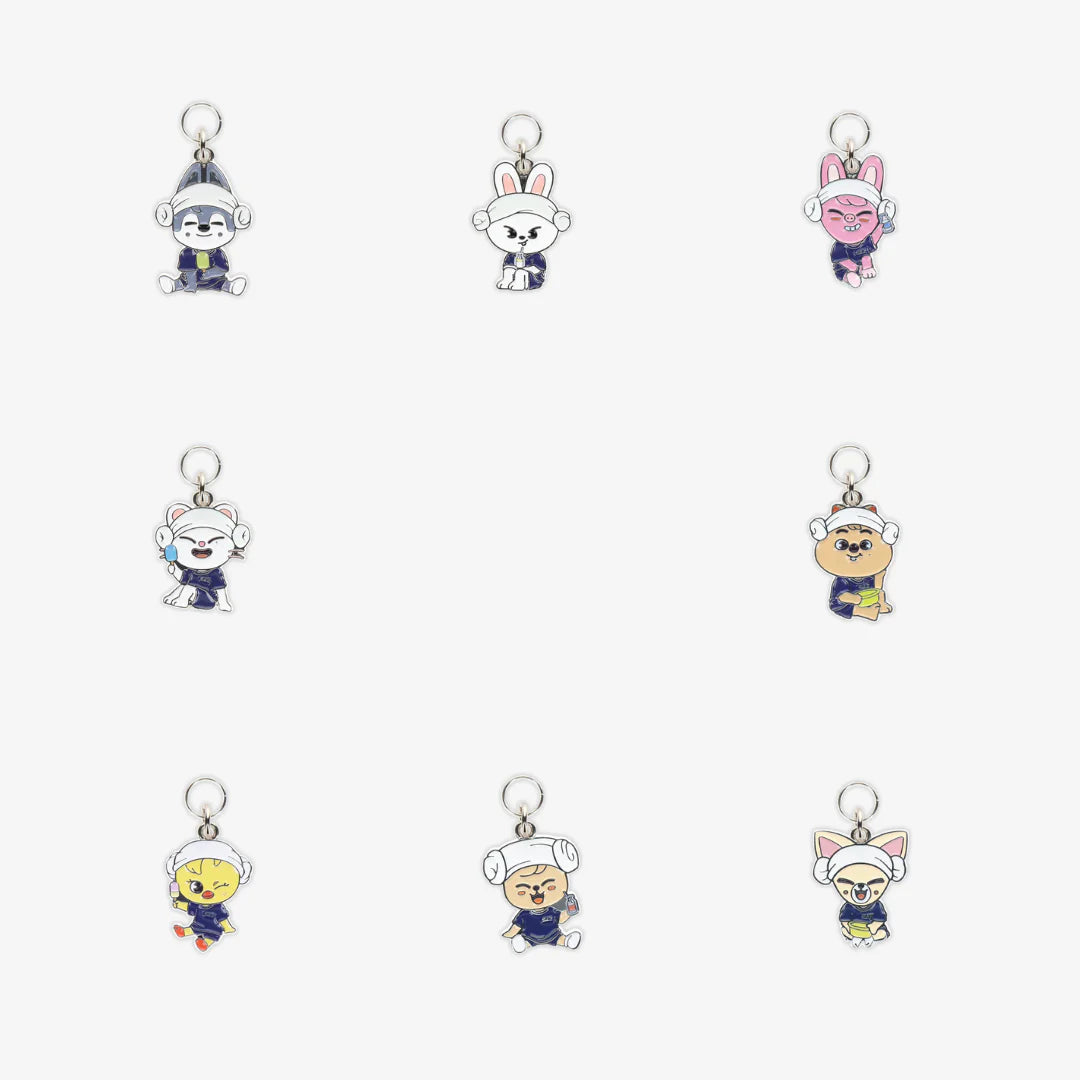 [PRE-ORDER EVENT] Stray Kids JAPAN POP UP STORE 2025 SKZ SAUNA OFFICIAL MD KEY HOLDER CHARM