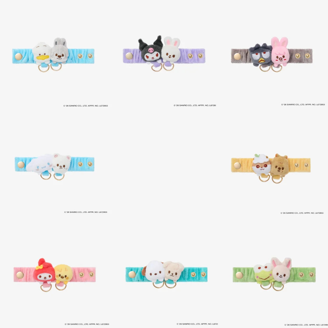 [PRE-ORDER BENEFIT] Stray Kids World Tour RUN IT JAPAN OFFICIAL MD SKZOO×SANRIO CHARACTERS STRAP HOLDER