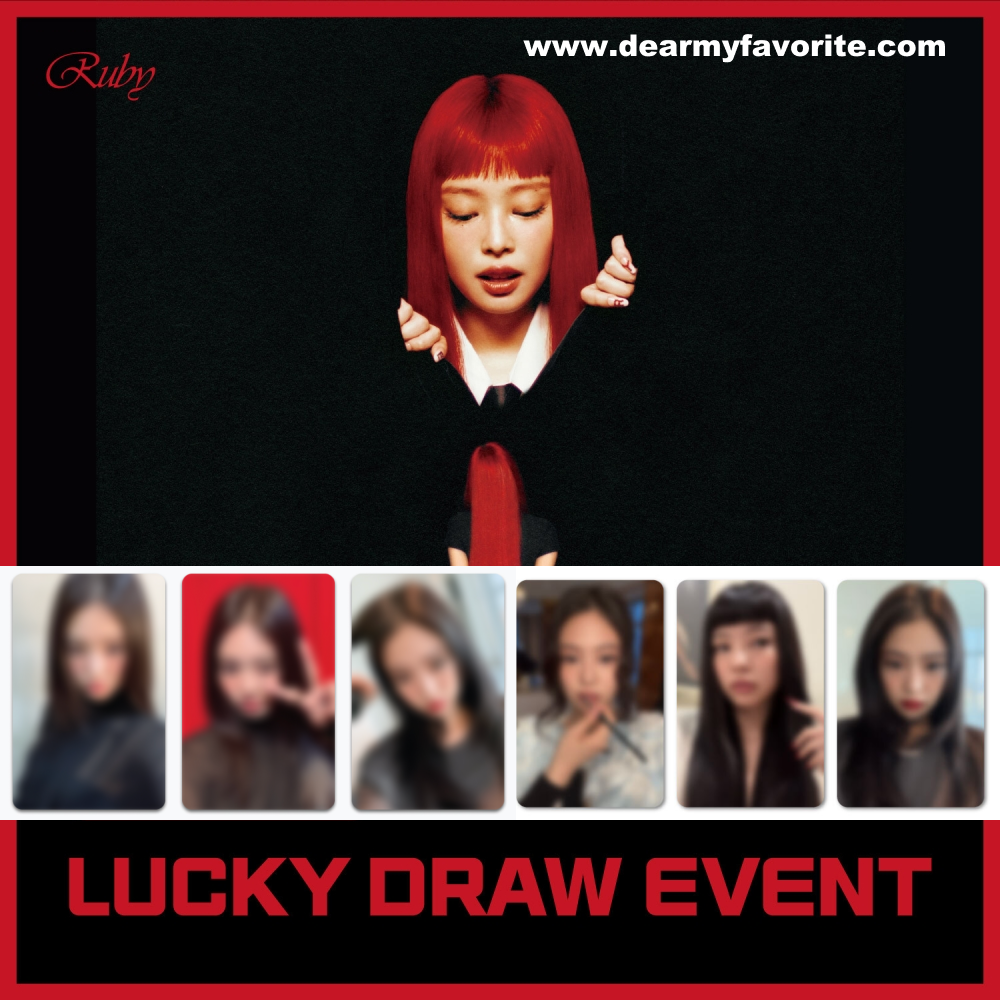 [LUCKY DRAW] JENNIE 1st Studio Album Ruby