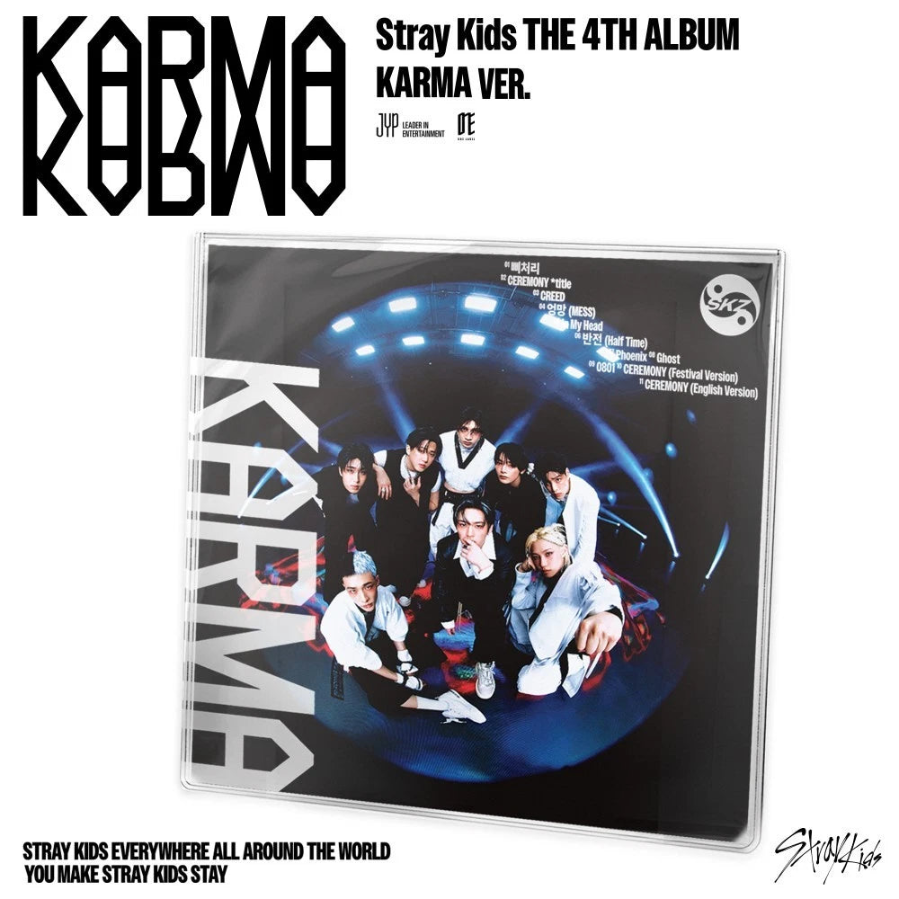 [PRE-ORDER BENEFIT] Stray Kids 4th Full Album KARMA (KARMA VER.) Limited ver.