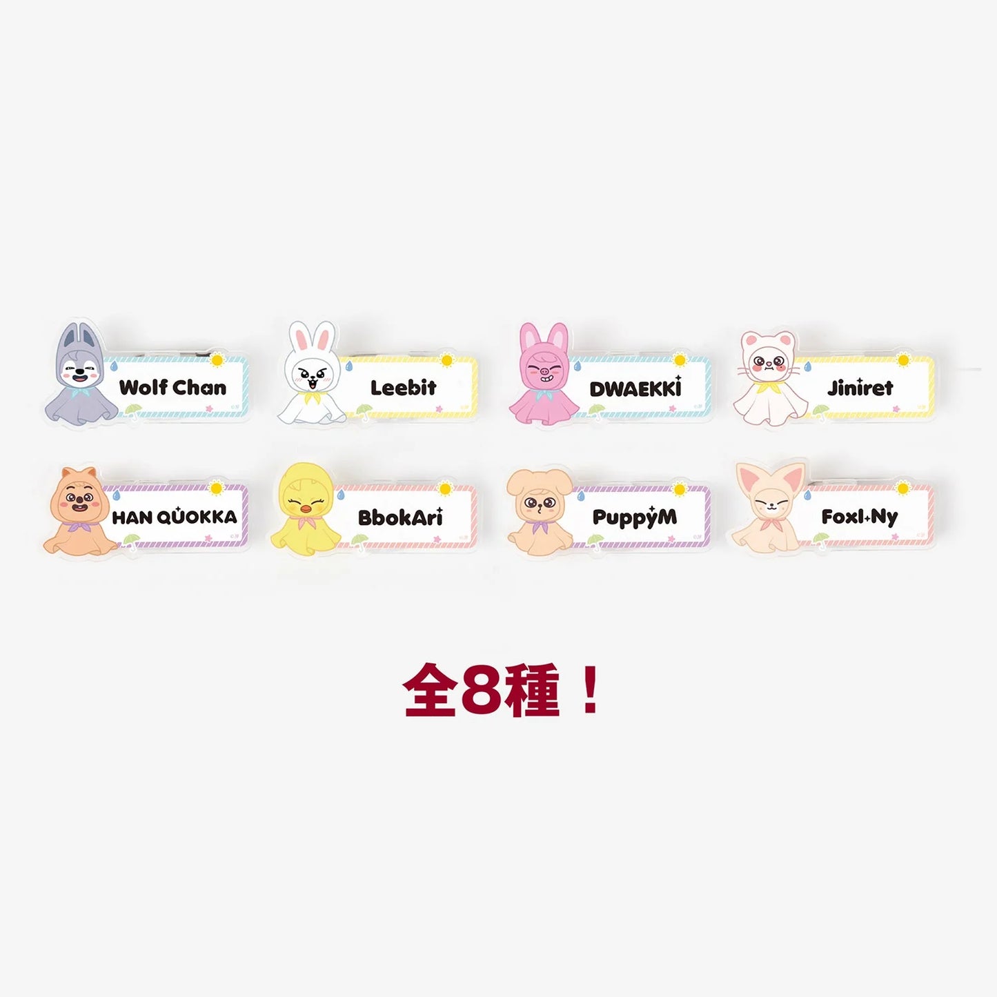 [PRE-ORDER EVENT] Stray Kids 2025 World Tour dominATE JAPAN OFFCIAL MD RANDOM NAME BADGE