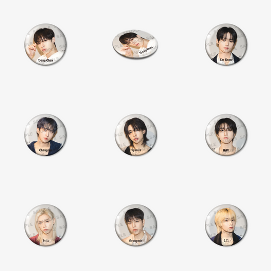 [PRE-ORDER] Stray Kids World Tour dominATE JAPAN OFFICIAL MD PHOTO BADGE