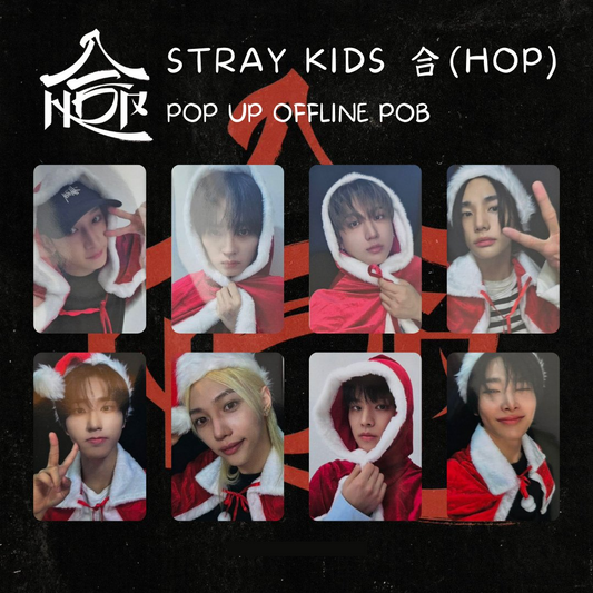 Stray Kids 合 (HOP) POP-UP STORE OFFICIAL POB PHOTOCARD