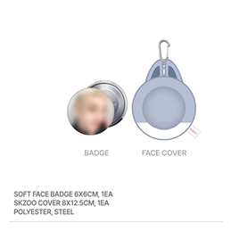 [FAST DELIVERY] Stray Kids DO IT POP-UP STORE OFFICIAL MD SOFT FACE BADGE & SKZOO COVER SET