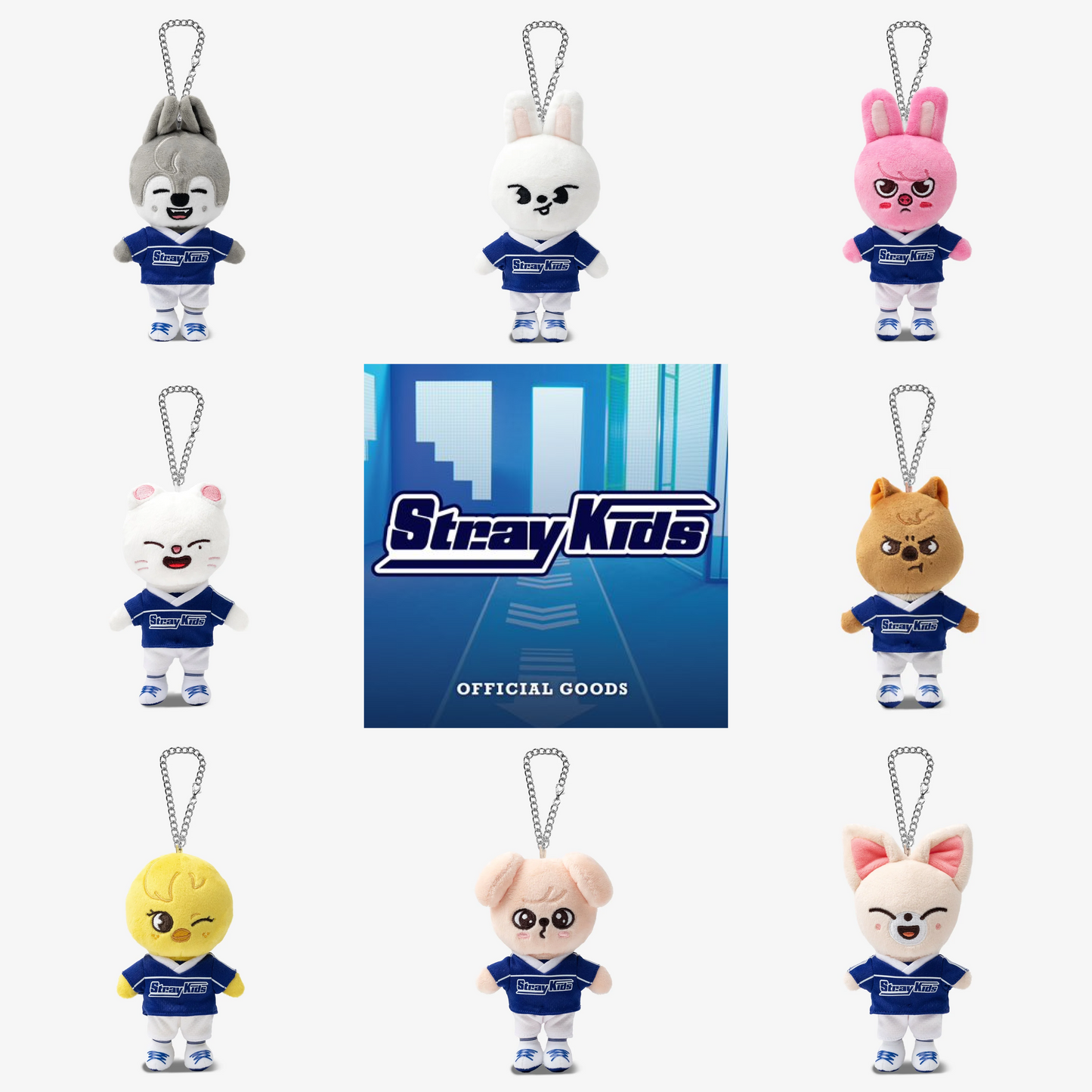 [PRE-ORDER] Stray Kids JYP JAPAN POP-UP SKZOO BAG CHARM