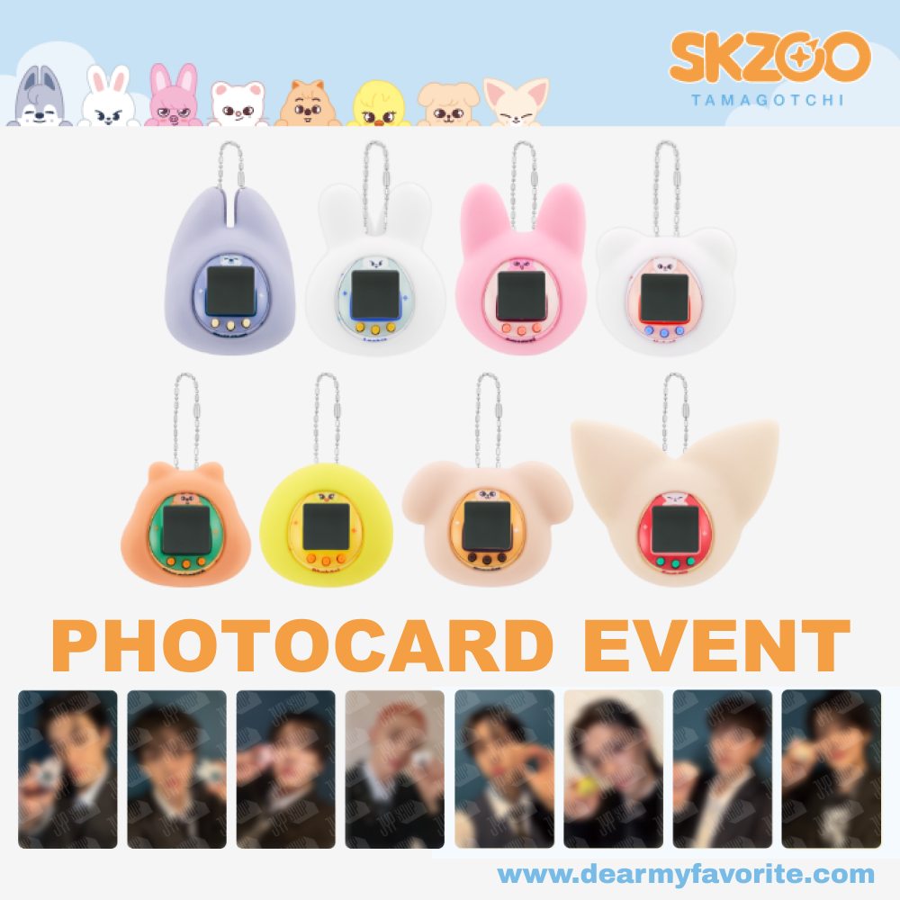[ON-HAND] Stray Kids OFFICIAL MD SKZOO TAMAGOTCHI & CASE SET
