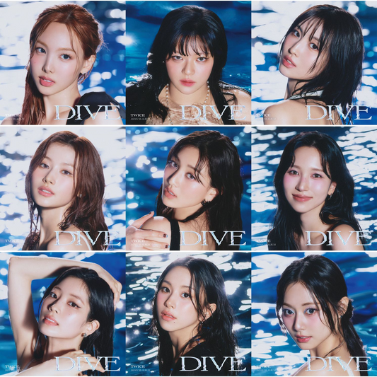 [PRE-ORDER] TWICE 5th Japanese Album DIVE (Solo Edition)