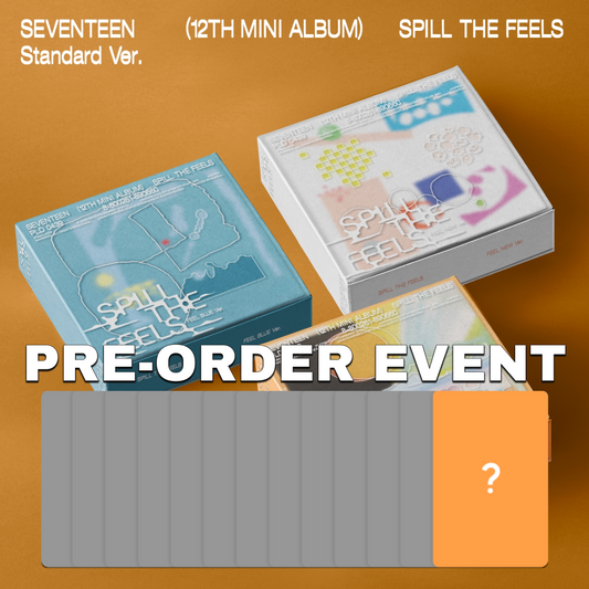 [PRE-ORDER BENEFIT] SEVENTEEN 12th Mini Album SPILL THE FEELS Standard ver.