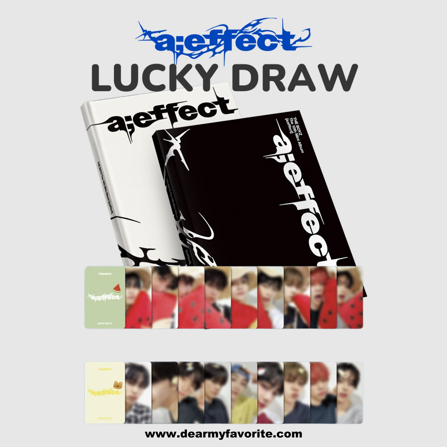 [LUCKY DRAW] THE BOYZ The 10th Mini Album a;effect (Photobook Ver.)