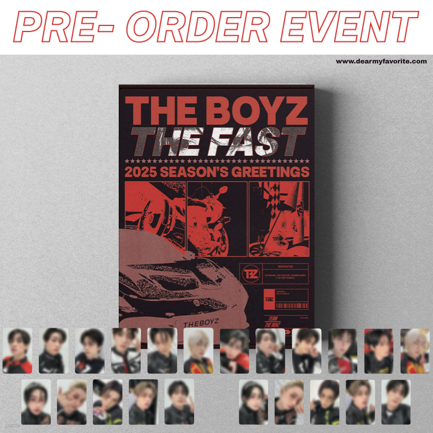 [PRE-ORDER BENEFIT] THE BOYZ 2025 SEASON’S GREETINGS THE FAST