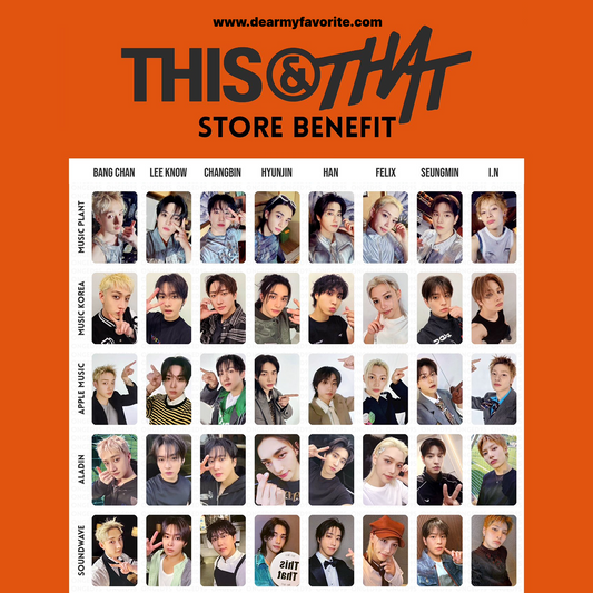 [PRE-ORDER] Stray Kids Mini Album THIS & THAT POB PHOTOCARD