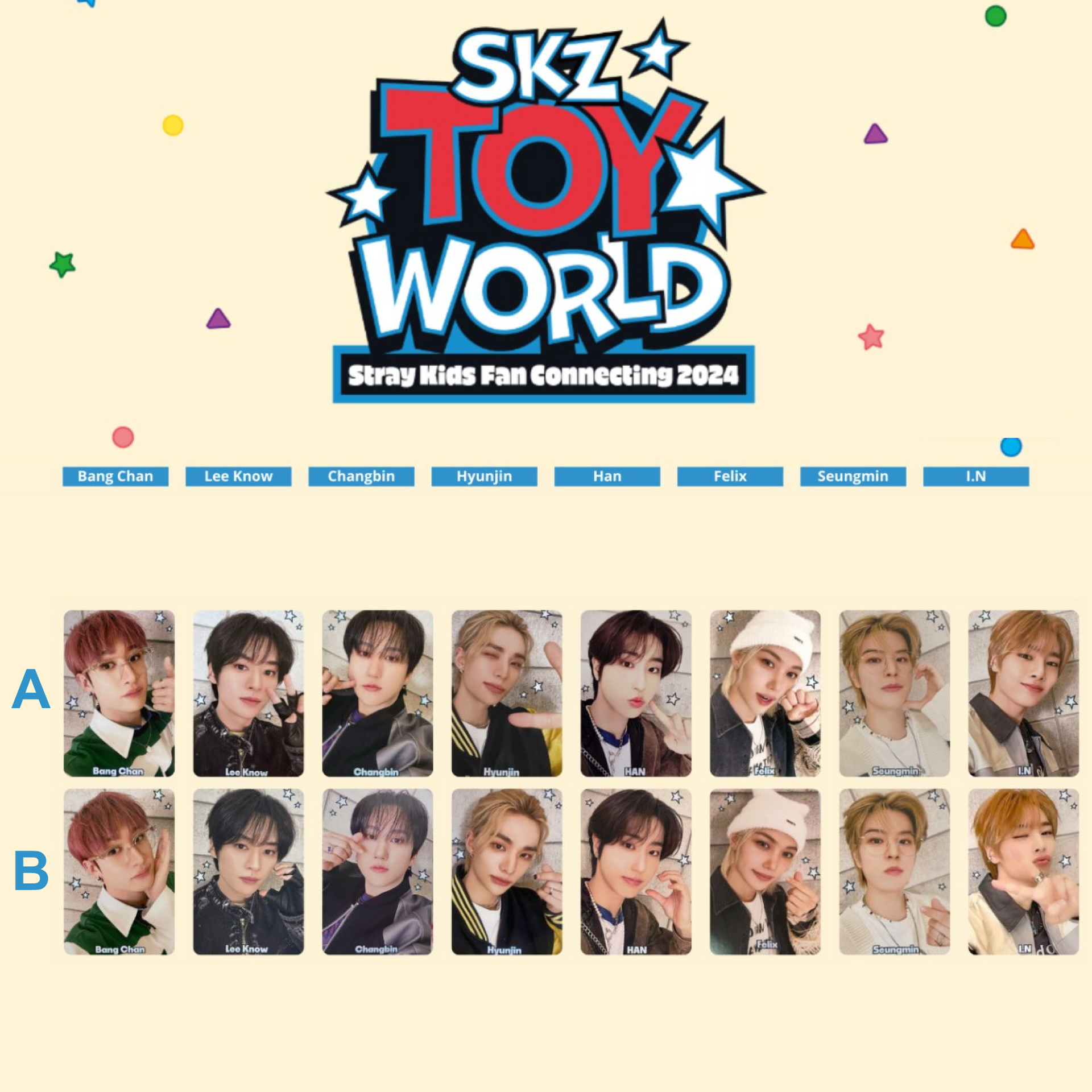 Stray Kids Fan Connecting 2024 SKZ TOY WORLD OFFICIAL BENEFIT Stray Kids Fan Connecting 2024 SKZ TOY WORLD OFFICIAL BENEFIT