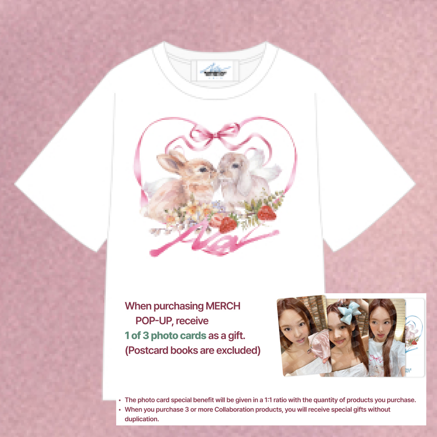 [PHOTOCARD EVENT] NAYEON ‘NA’ POP-UP OFFICIAL MD NAYEON X ODDONEOUT T-SHIRT