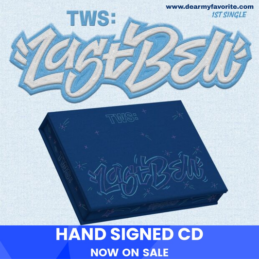 [PRE-ORDER] *SIGNED* TWS 1st Single Album Last Bell