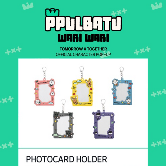 [PRE-ORDER] TOMORROW X TOGETHER Official Character POP-UP MERCH PHOTOCARD HOLDER