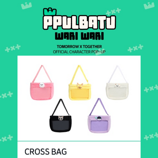 [PRE-ORDER] TOMORROW X TOGETHER Official Character POP-UP MERCH CROSS BAG